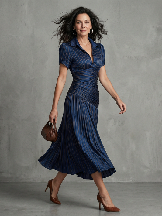 נדיה | שמלת מידי אלגנטית
